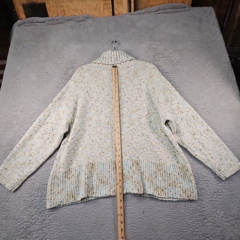 J Jill Sweater Womens XL Coastal Grandma Quiet Luxury Minimalist Tutleneck Boxy - Picture 11 of 15